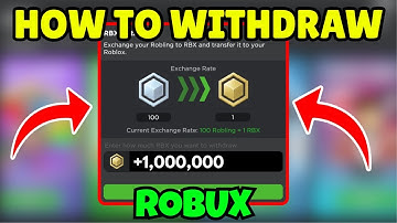How To Withdraw Robux in Blox World