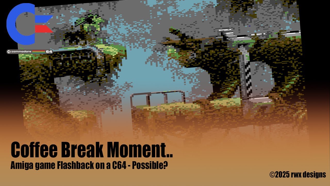 Coffee Break Moment - Flashback on a C64 - Possible? - YouTube