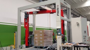 PIERI Fully Automatic Rotating Arm Wrapping Machine| Clearpack