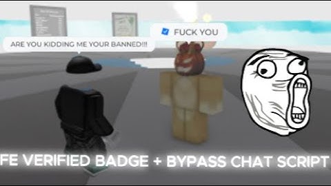 🔥FE SCRIPT Roblox BYPASS CHAT-VERIFIED BADGE- Works In EVERY Game!