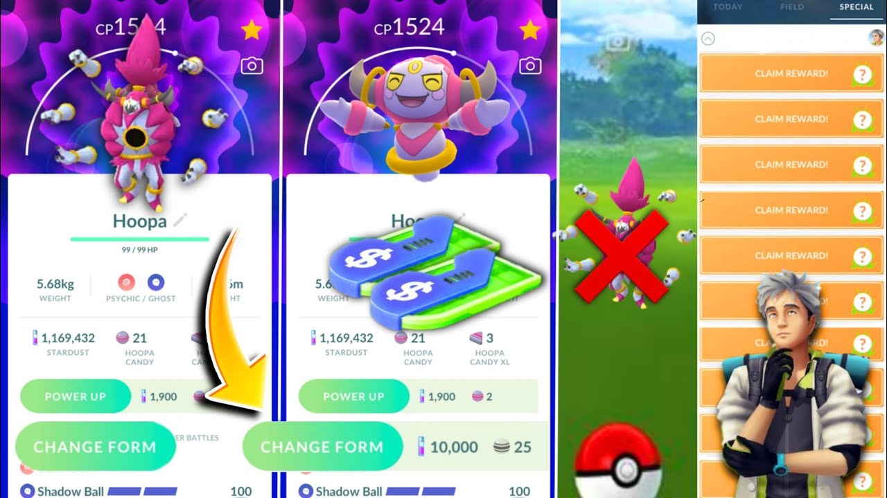 Finally get hoopa unbound in pokemon go Get hoopa to hoopa unbound