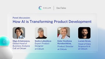 Panel discussion: How AI is Transforming Product Development