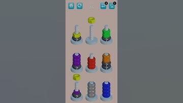 Nuts&Bolts sort level 26 | Mobile Game