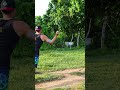 Hitting everything but the target #slinging #survival #bushcraft #ancientweapons