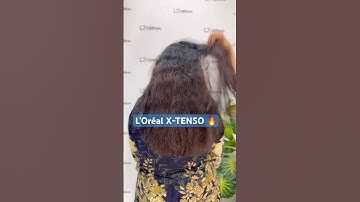 L’Oreal Smoothing | X-Tenso 🔥 #loreal #hairtreatment #hairgoals #haircare #youtubeshorts #shorts