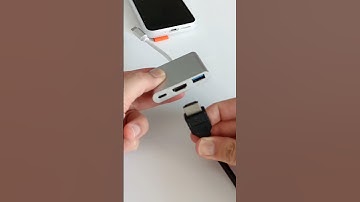 This is how to use the HDMI cable on the Android phone | find out here #shorts