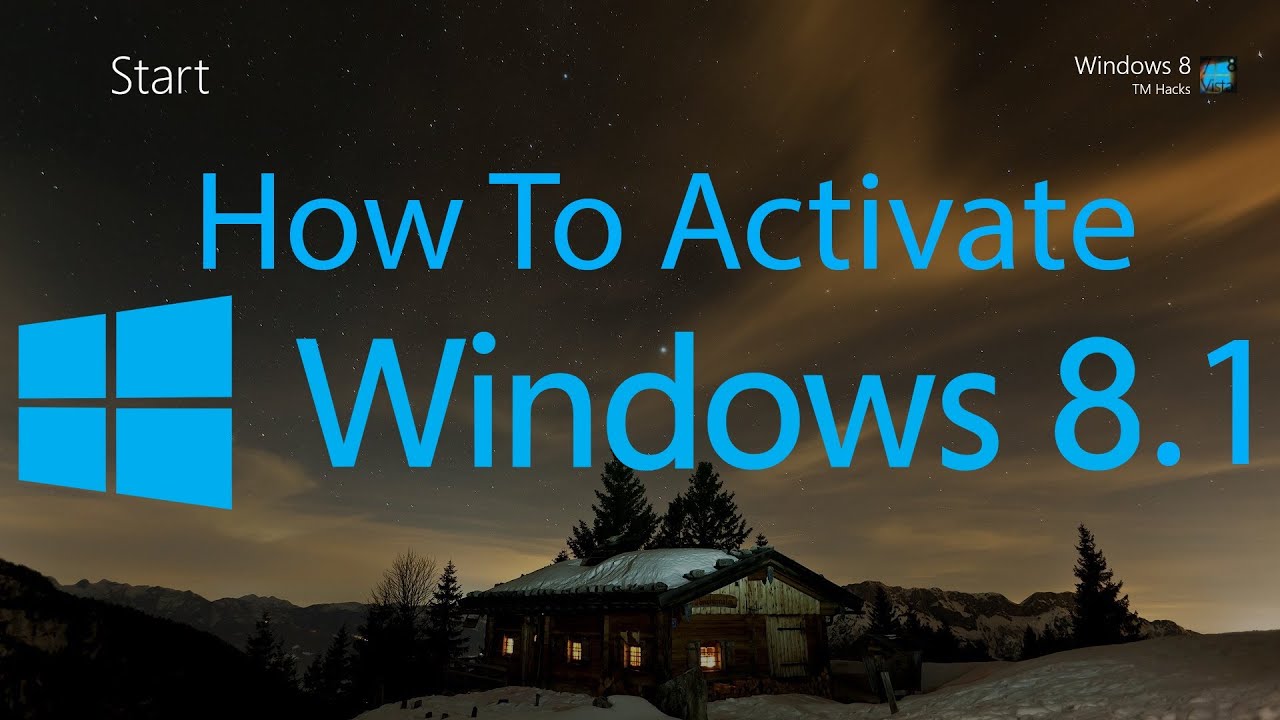 How To Activate Windows 8.1 Pro. (Build 9600) - YouTube