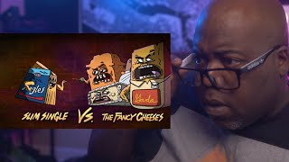 Kraft Singles vs Fancy Cheese rap battle | Rap Off