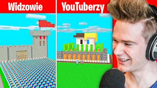 BAZA 100 WIDZÓW vs BAZA 2 YOUTUBERÓW 🤯 | Minecraft Extreme