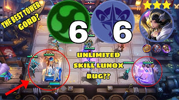 THE BEST TOWER GORD? HYPER LUNOX INSANE BURST DAMAGE MUST WATCH! ELEMENTALIST ASTRO MLBB MAGIC CHESS