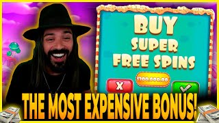 ROSHTEIN BUYING THE MOST EXPENSIVE BONUS ON SUGAR RUSH 1000!