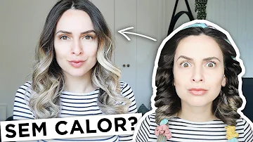 Como fazer ondulações no cabelo sem chapinha?