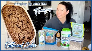 Protein Oatmeal Cake Recipe! | Let&#39;s Chat! | Vlog