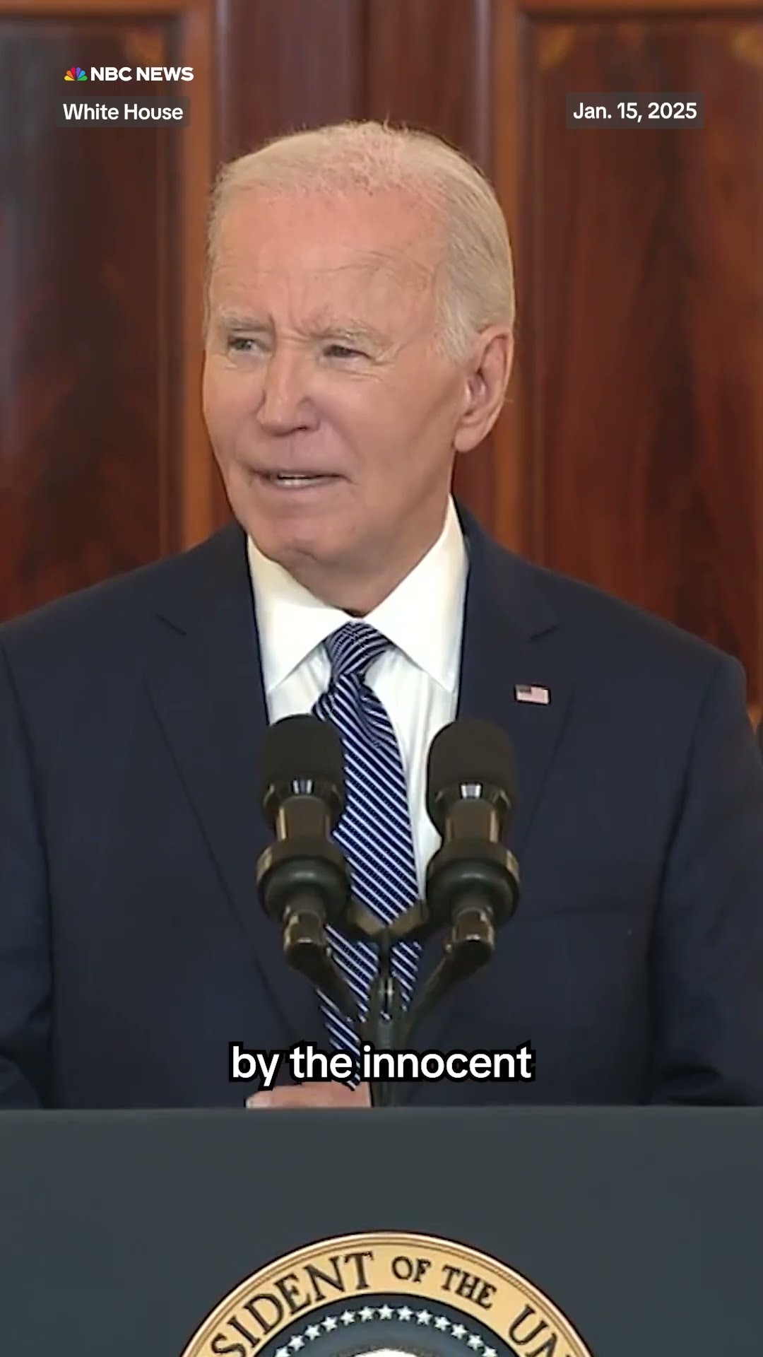 President Biden addresses Israel-Hamas ceasefire
