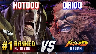 Download Lagu SF6 ▰ HOTDOG29 (#1 Ranked M.Bison) vs DAIGO (Akuma) ▰ High Level Gameplay MP3 Download Lagu SF6 ▰ HOTDOG29 (#1 Ranked M.Bison) vs DAIGO (Akuma) ▰ High Level Gameplay MP3