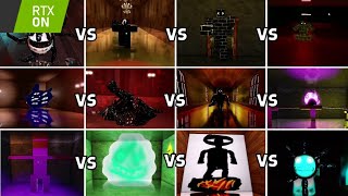 [ROBLOX]Doors Hotel Update VS 9Other Fanmades All Monster and Entities Jumpscare