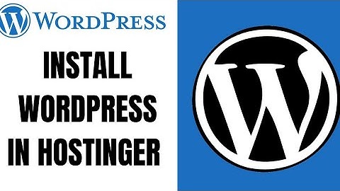 How to install wordpress in hostinger ll Integrate wordpress in hostinger 2023