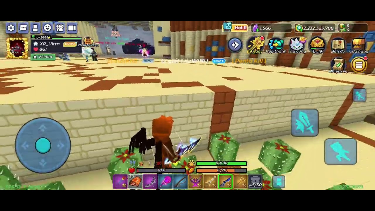 Test Full Bộ Venus In Sky Block | Blockman Go