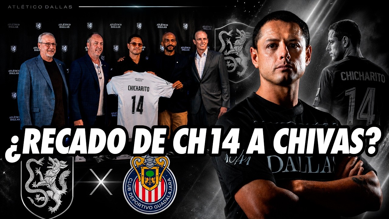 Chicharito lanza INDIRECTA a Chivas 👀 en su presentación con Atlético Dallas | TUDN