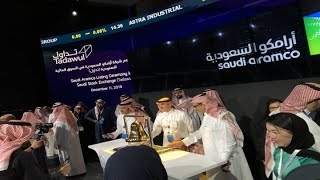Saudi Aramco hits $2 trillion market valuation on second day of trading