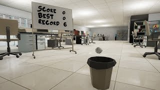 Paper Toss VR - Steam Game Trailer screenshot 3