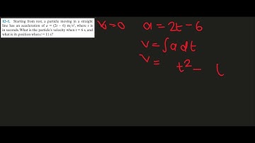 Dynamics RC Hibbeler Problem 12-1 in Arabic