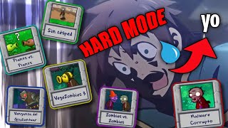 COMPLETÉ TODOS los MINIJUEGOS del DLC de PVZ en el HARD MODE