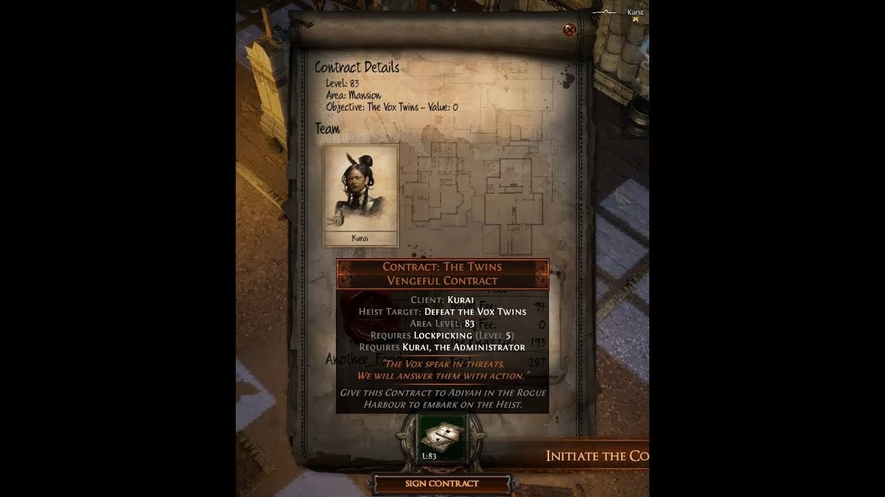 [3.12 SSF Heist] Unique Contract The Twins YouTube