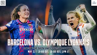 Barcelona Vs Olympique Lyonnais Uefa Womens Champions League Final 2022 Full Match