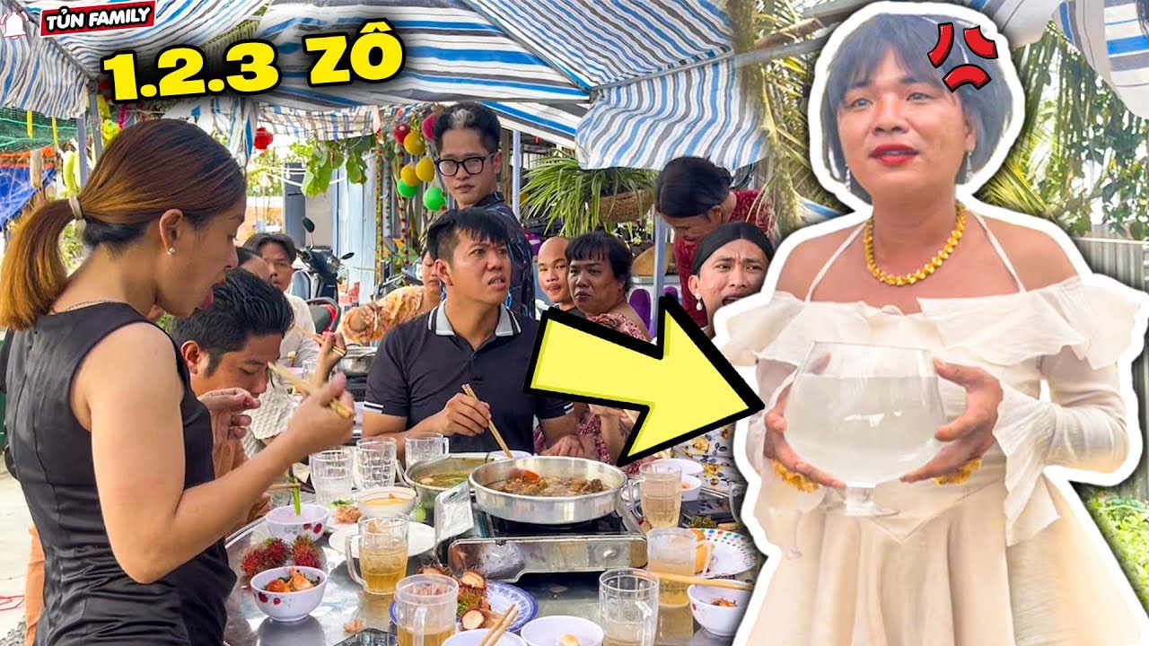 Lần Đầu Về Quê, Thúy Liễu Nhậu Say Tới Bến Khiến Chồng Tương Lai Ngỡ Ngàng - Tủn Family