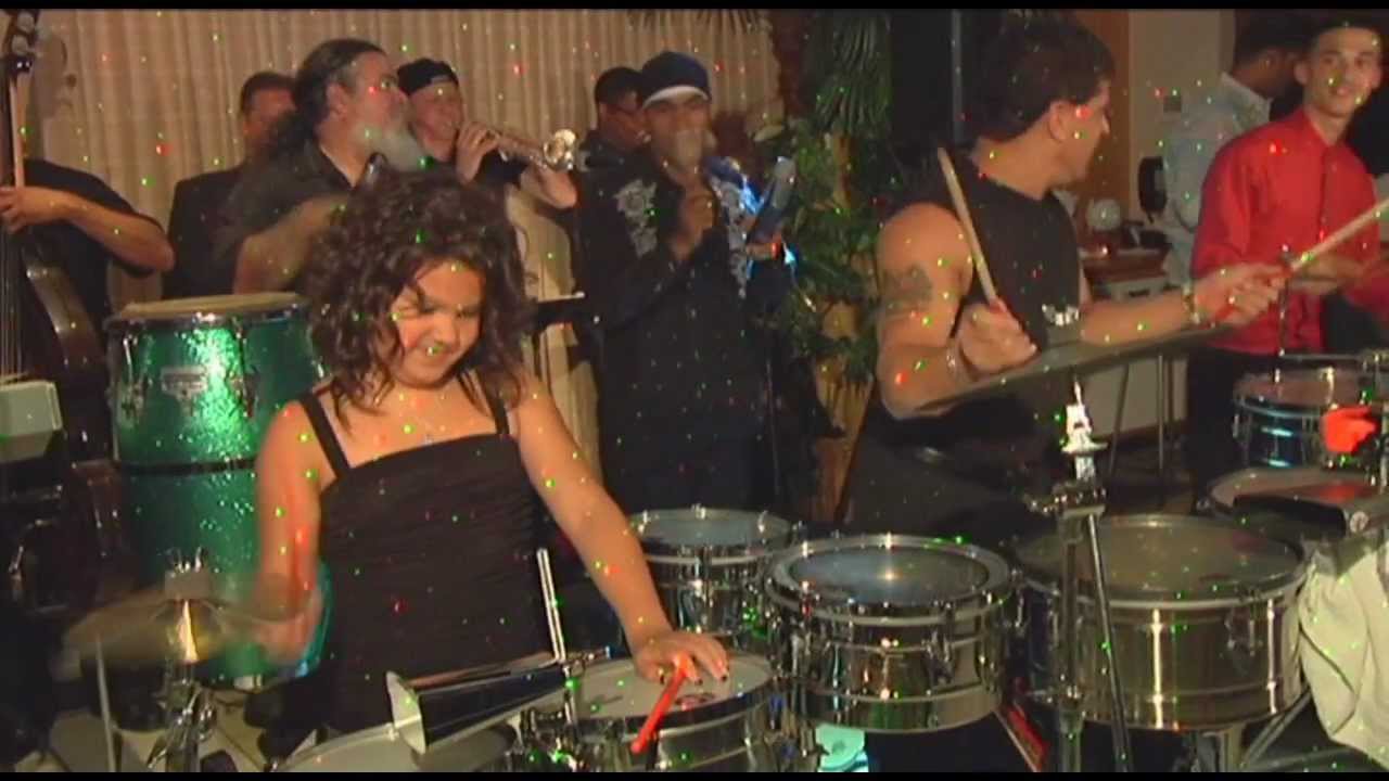 BRIANNA PANAMA FIRST PROFESSIONAL CONCERT ON TIMBALES RAN KAN KAN 2010