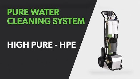 PURE WATER CLEANING SYSTEM: HPE