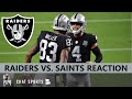 Raiders Rumors & News After Win vs. Saints | Derek Carr & Darren Waller Shine On MNF NFL Week 2