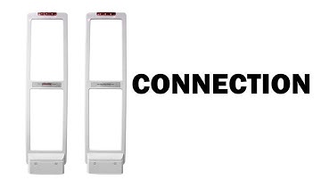 installation of retail anti-theft equipment for shop security AM58khz sensormatic system compatible