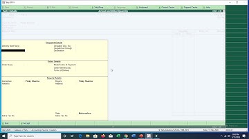 Actual and Billed QTY ( Hiindi ) in Tally erp 9 || BY one get on Free || Free practical Training