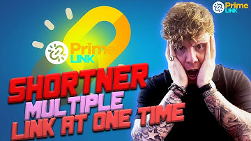 Shorten Multiple Link at One Time 🔥 How to Create a Tiny Link