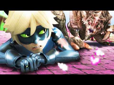 🐞MIRACULOUS LADYBUG vs COCKROACH #2, Hawk Moth, Ladybug and Cat Noir 🐞| SEASON 4 FANMADE /Леди Баг