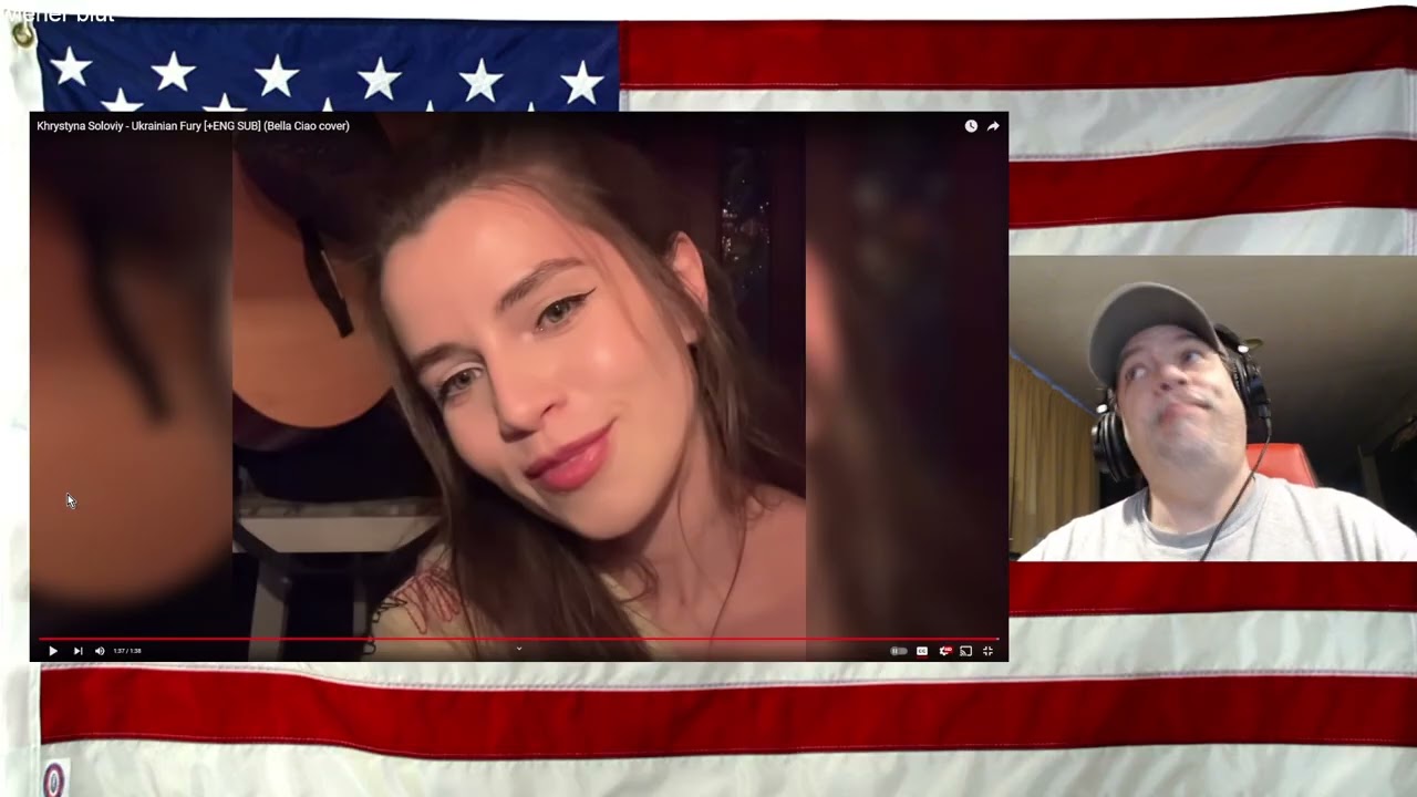 Khrystyna Soloviy - Ukrainian Fury [+ENG SUB] (Bella Ciao cover) - REACTION
