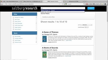 LMF Screencast: Configuring Semantic Search