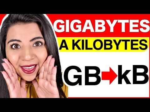 Video: Cómo Traducir Kilobytes