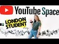 student trip to YOUTUBE SPACE | a week in my life: Media College Student in London ep.3