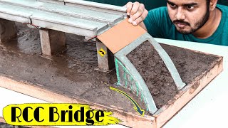 How To Make Concrete Mini Bridge | Miniature Construction Part 4