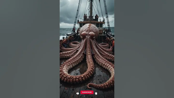 Giant Octopus Caught in Storm – Fishermen Can’t Believe It! #shorts  #oceangiants #octopus