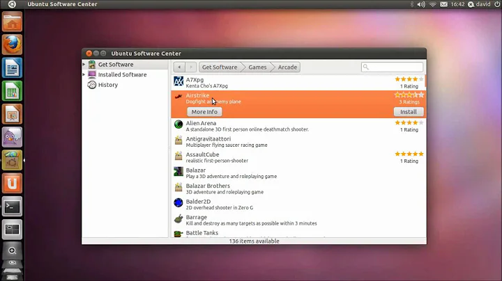 Installing software in Ubuntu 11.04