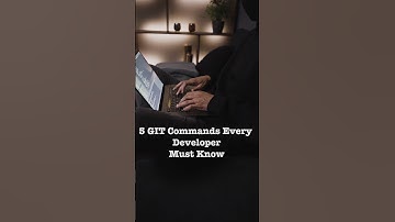 #tiktokeffects 5 Git Commands Every Developer Must Know | #coding #github #100daysofcode