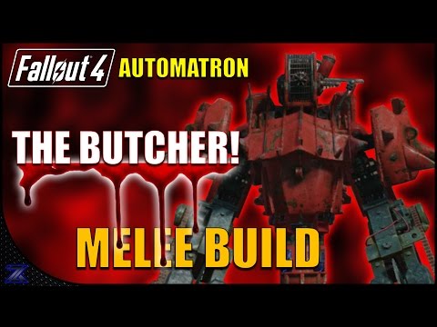 Fallout 4 Automatron - Melee Robot Build Guide | Close Quarters Combat