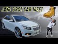 TAKING JAY TO HIS FIRST CAR MEET IN THE HOOD (INTERESTING)
