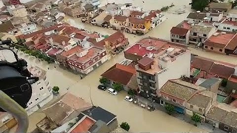 Spagna, l'alluvione fa vittime