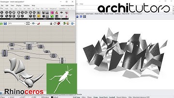 mesh manipulation in grasshopper in rhino | architutors