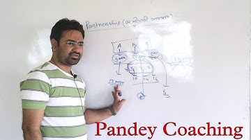 Partnership( অংশীদারী কারবার)|| Live class || Basic to Advance || By Tushar Pandey Sir.